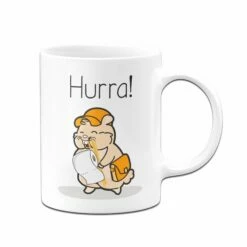 Tasse - Hurra! Hamsterkauf 6 Tasse - Hurra! Hamsterkauf -Becher Geschäft 534 front weiss 169476