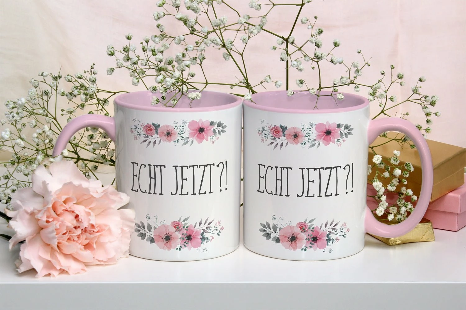 Tasse - Echt Jetzt? - Blumig 5 Tasse - Echt Jetzt? - Blumig – Bild 5