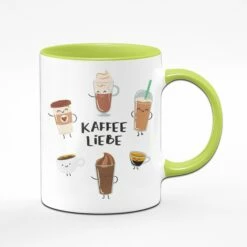 Tasse - Kaffee Liebe Kaffeesorten 13 Tasse - Kaffee Liebe Kaffeesorten -Becher Geschäft Kaffee2 gr n vorne 934427