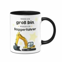 Kinder-Tasse - Wenn Ich Groß Bin, Werde Ich Baggerfahrer 7 Kinder-Tasse - Wenn Ich Groß Bin, Werde Ich Baggerfahrer -Becher Geschäft Kindertasse wenn ich gross bin werde ich baggerfahrer01 958141