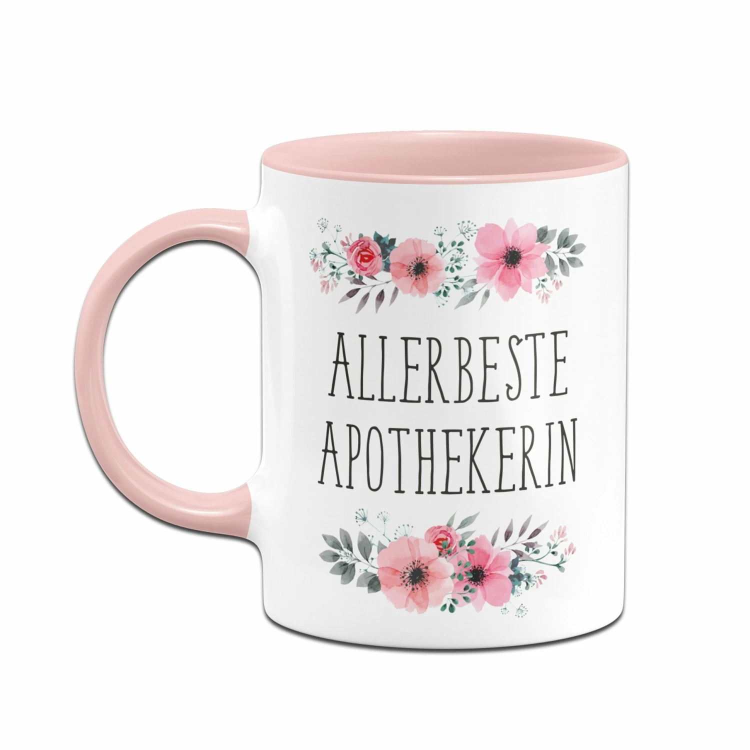 Tasse - Allerbeste Apothekerin - Blumig 2 Tasse - Allerbeste Apothekerin - Blumig – Bild 2