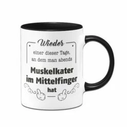 Tasse - Muskelkater Im Mittelfinger -Becher Geschäft TasseMuskelkaterimMittelfinger01 391862