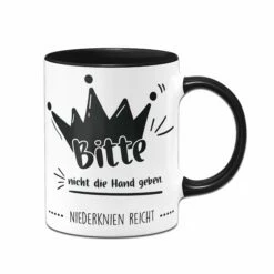 Tasse - Bitte Nicht Die Hand Geben. Niederknien Reicht. -Becher Geschäft Tasse Bitte nicht die Hand geben niederknien reicht01 910325
