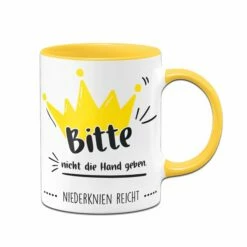 Tasse - Bitte Nicht Die Hand Geben. Niederknien Reicht. -Becher Geschäft Tasse Bitte nicht die Hand geben niederknien reicht04 466141
