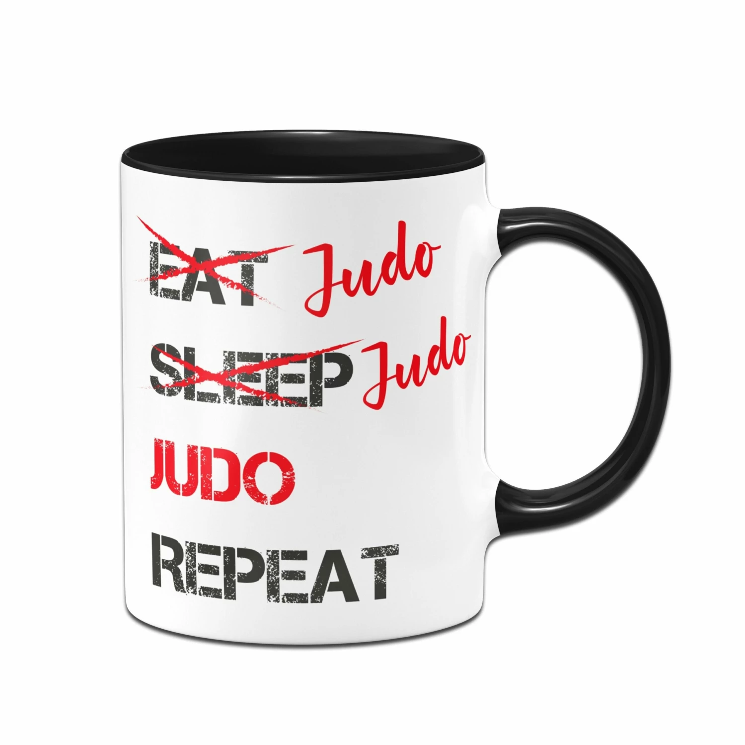 Tasse - EAT SLEEP JUDO REPEAT 1 Tasse - EAT SLEEP JUDO REPEAT