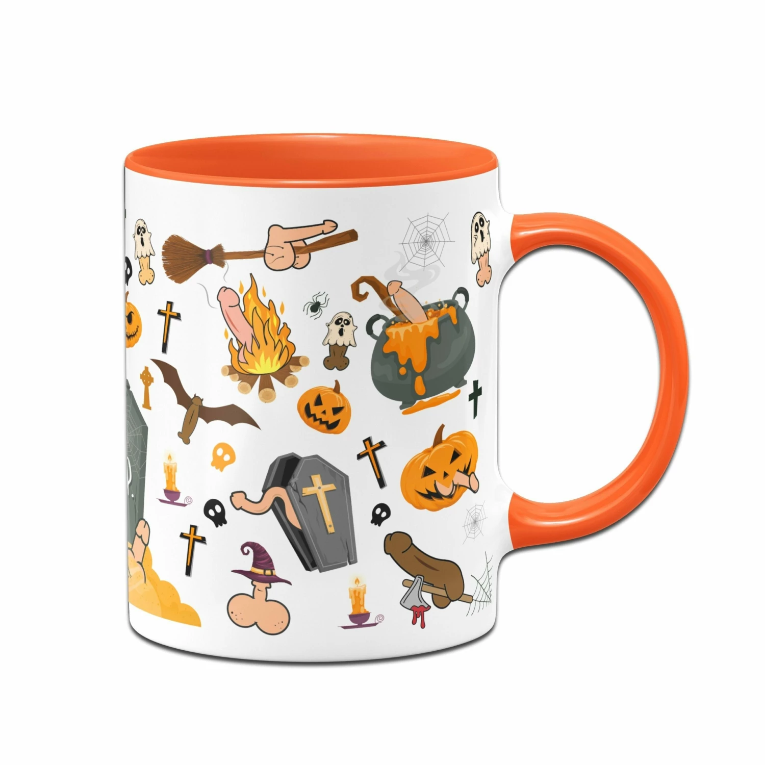 Tasse - Halloween Mit Grusel Penis - Pimmel 1 Tasse - Halloween Mit Grusel Penis - Pimmel