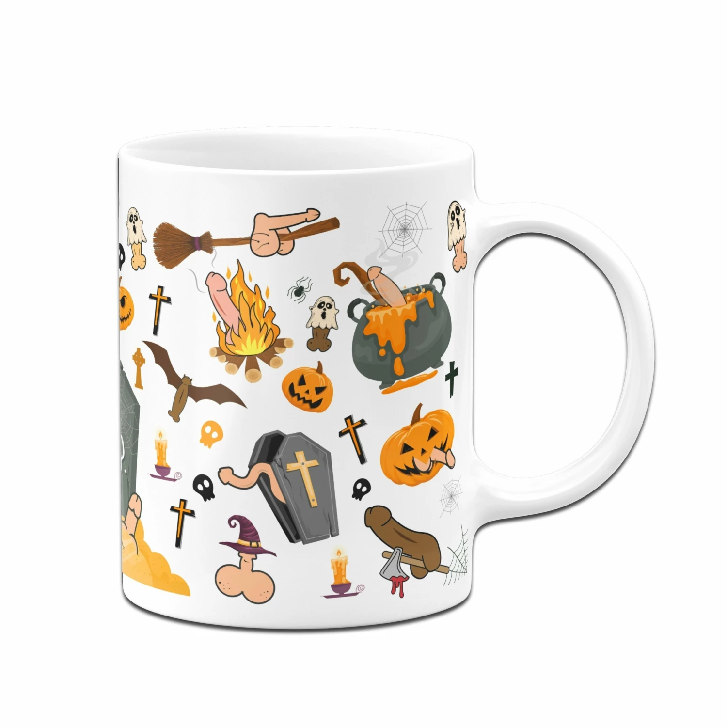 Tasse - Halloween Mit Grusel Penis - Pimmel 4 Tasse - Halloween Mit Grusel Penis - Pimmel – Bild 4