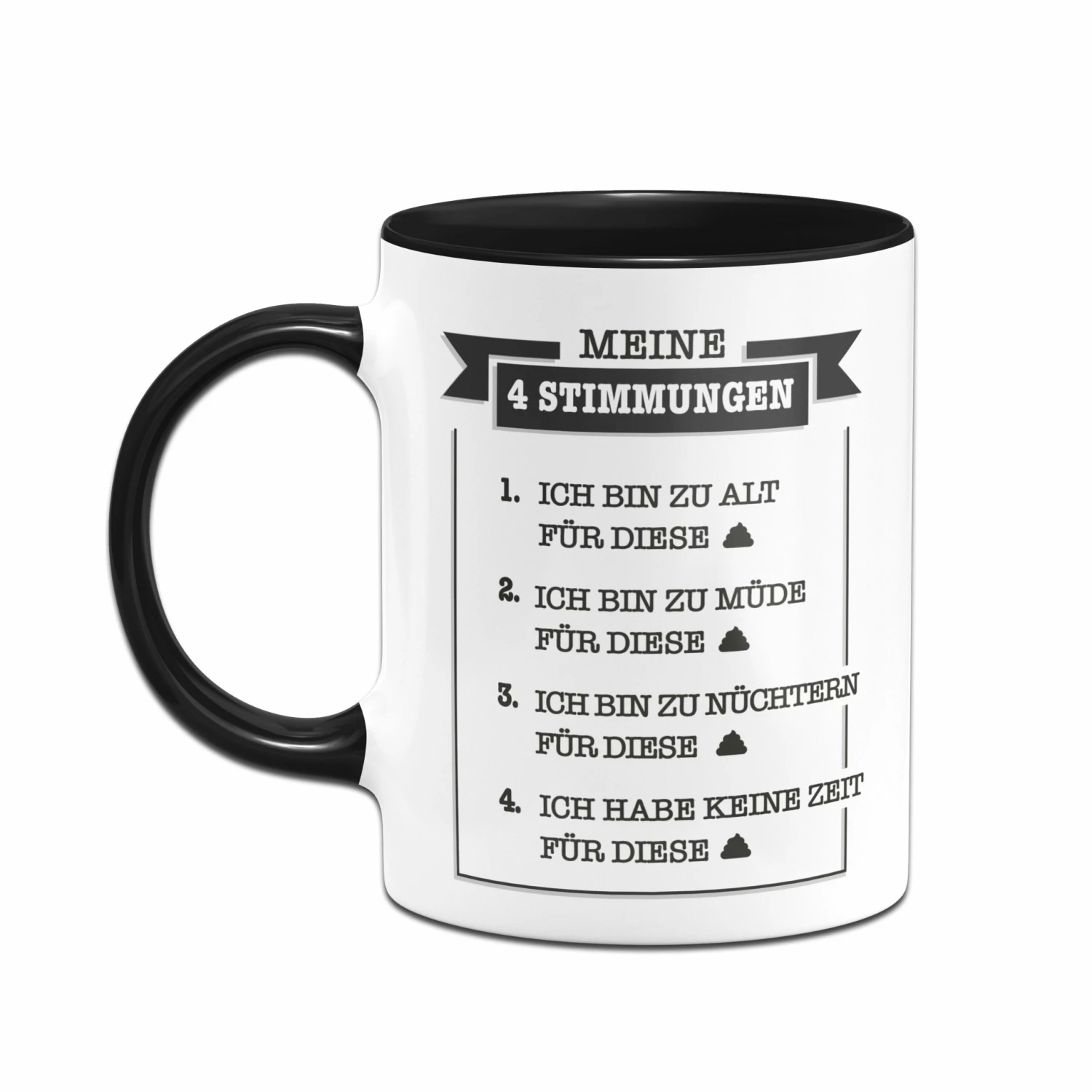 Tasse - Meine Vier Stimmungen. 2 Tasse - Meine Vier Stimmungen. – Bild 2