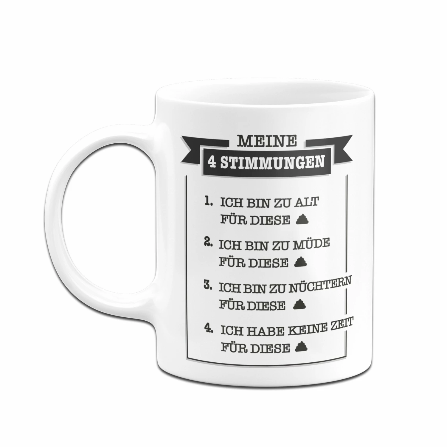 Tasse - Meine Vier Stimmungen. 4 Tasse - Meine Vier Stimmungen. – Bild 4