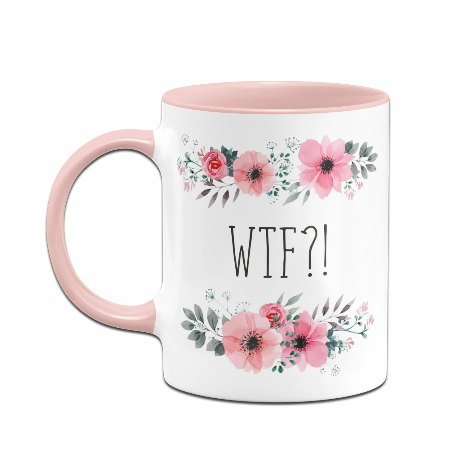 Tasse - WTF?! - Blumig 2 Tasse - WTF?! - Blumig – Bild 2