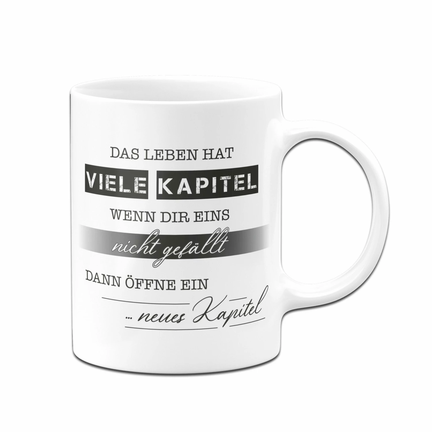 Tasse - Das Leben Hat Viele Kapitel 3 Tasse - Das Leben Hat Viele Kapitel – Bild 3