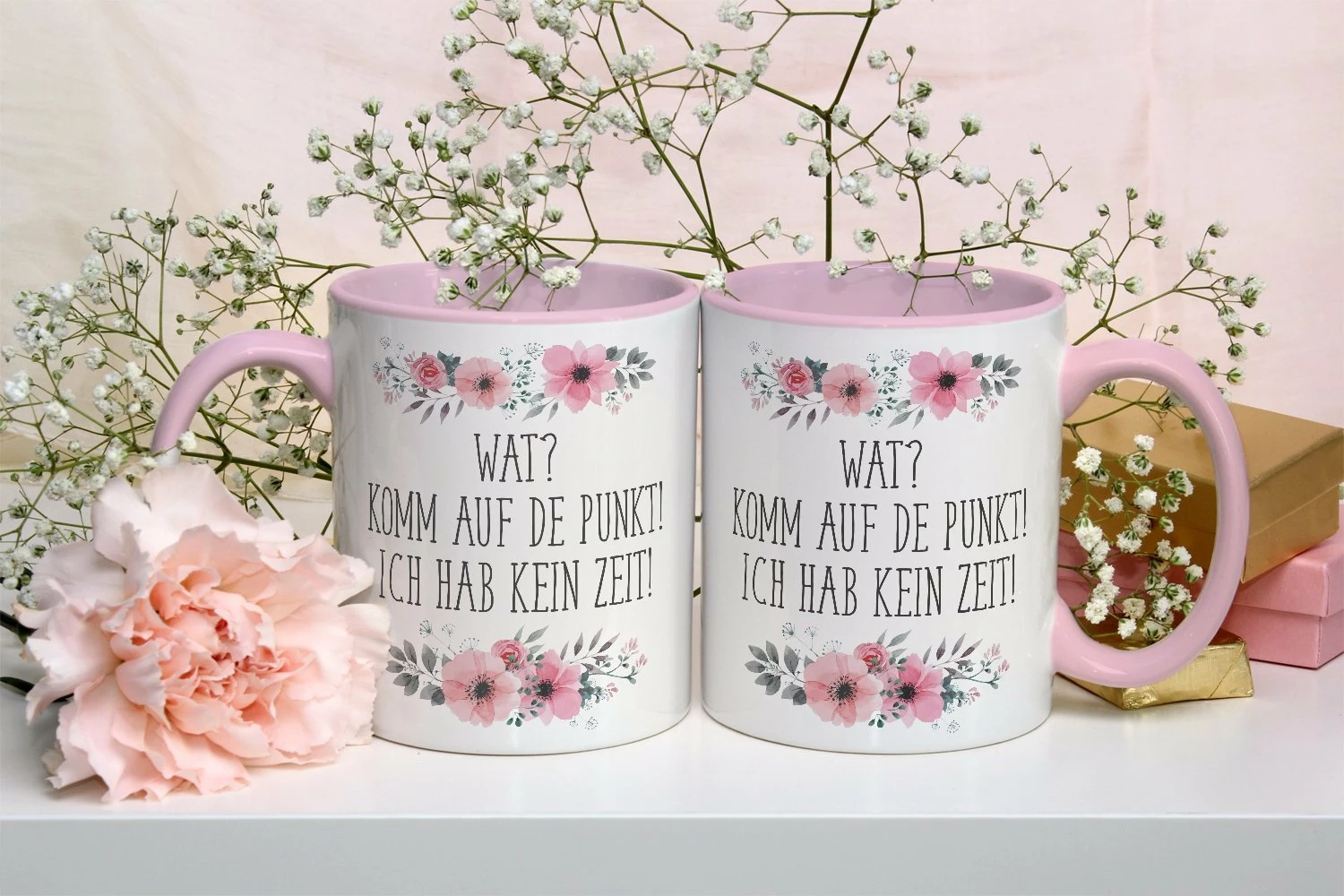 Tasse - Wat? Komm Auf De Punkt! Ich Hab Kein Zeit! 5 Tasse - Wat? Komm Auf De Punkt! Ich Hab Kein Zeit! – Bild 5