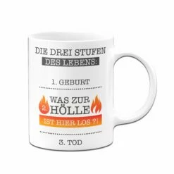 Tasse - Die Drei Stufen Des Lebens -Becher Geschäft TassediedreiStufendesLebens01 316833