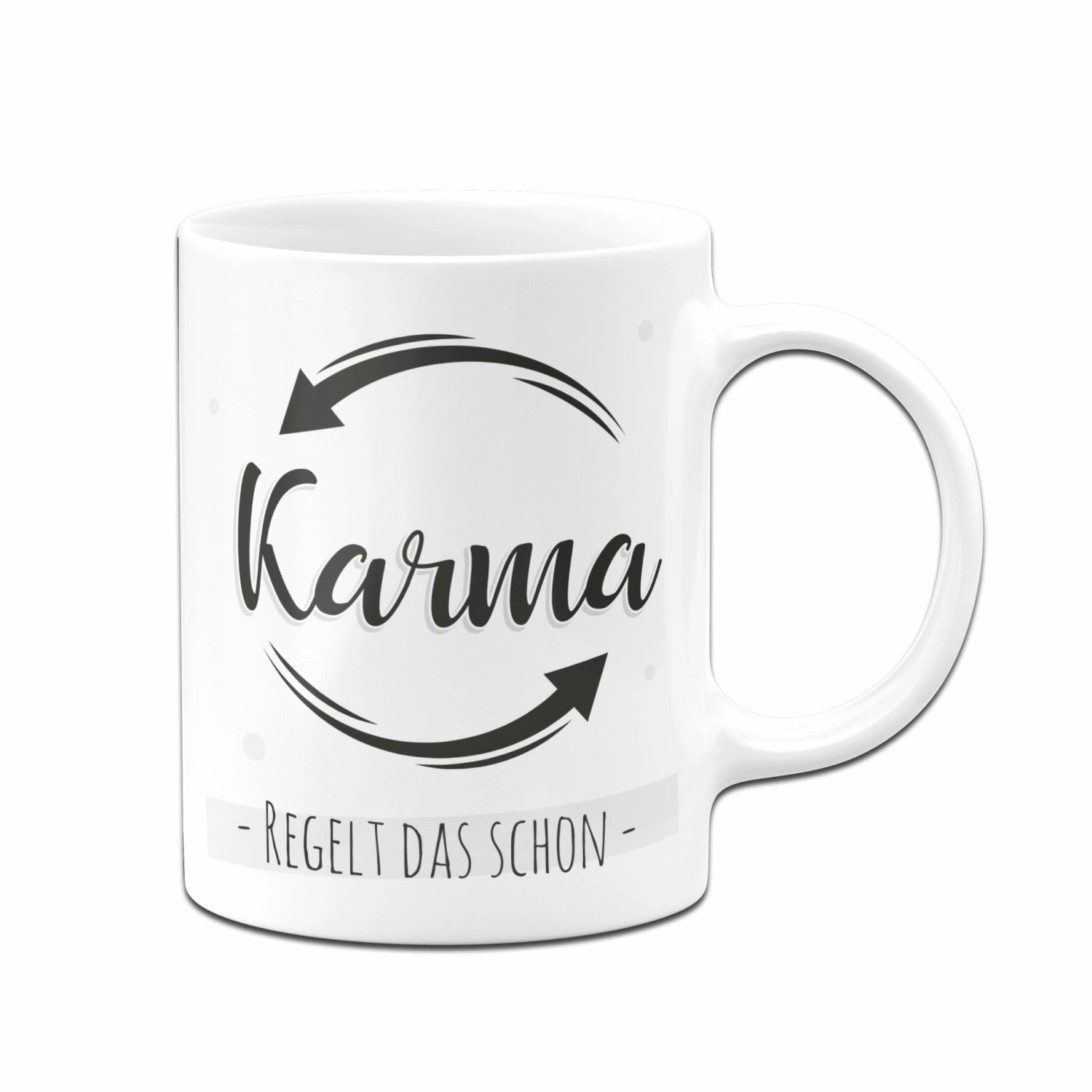 Tasse - Karma Regelt Das Schon 3 Tasse - Karma Regelt Das Schon – Bild 3