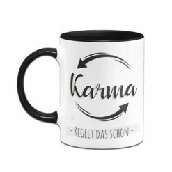 Tasse - Karma Regelt Das Schon 6 Tasse - Karma Regelt Das Schon -Becher Geschäft TassemitSpruchKarmaregeltdasschon02 288520