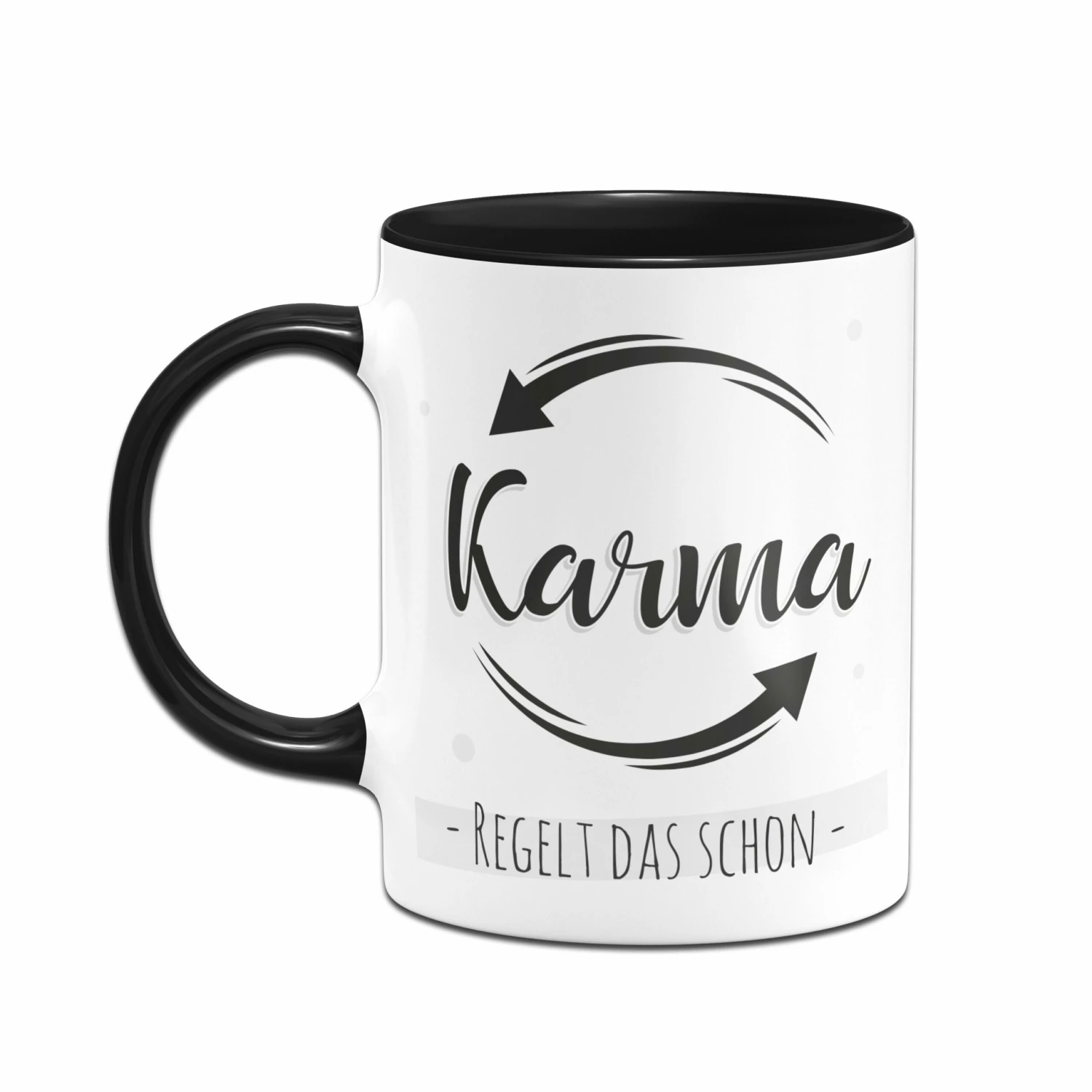 Tasse - Karma Regelt Das Schon 2 Tasse - Karma Regelt Das Schon – Bild 2