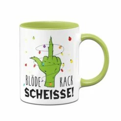 Grinch Tasse - Blöde Kackscheisse (Mittelfinger) 11 Grinch Tasse - Blöde Kackscheisse (Mittelfinger) -Becher Geschäft bild grinch tasse blode kackscheisse mittelfinger 955447