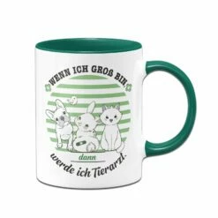 Kinder-Tasse - Wenn Ich Groß Bin, Dann Werde Ich Tierarzt.