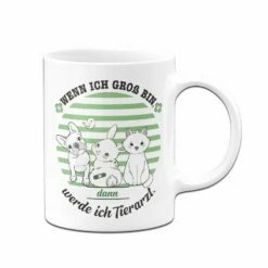 Kinder-Tasse - Wenn Ich Groß Bin, Dann Werde Ich Tierarzt. -Becher Geschäft bild kinder tasse wenn ich gross bin werde ich tierarzt 681151