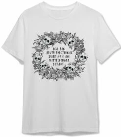 T-Shirt Herren - Ich Bin Heute Emotional Sehr Nah Am Mittelfinger Gebaut. - Skull Statement 10 T-Shirt Herren - Ich Bin Heute Emotional Sehr Nah Am Mittelfinger Gebaut. - Skull Statement -Becher Geschäft bild t shirt herren ich bin heute emotional sehr nah am mittelfinger gebaut skull statement 587246