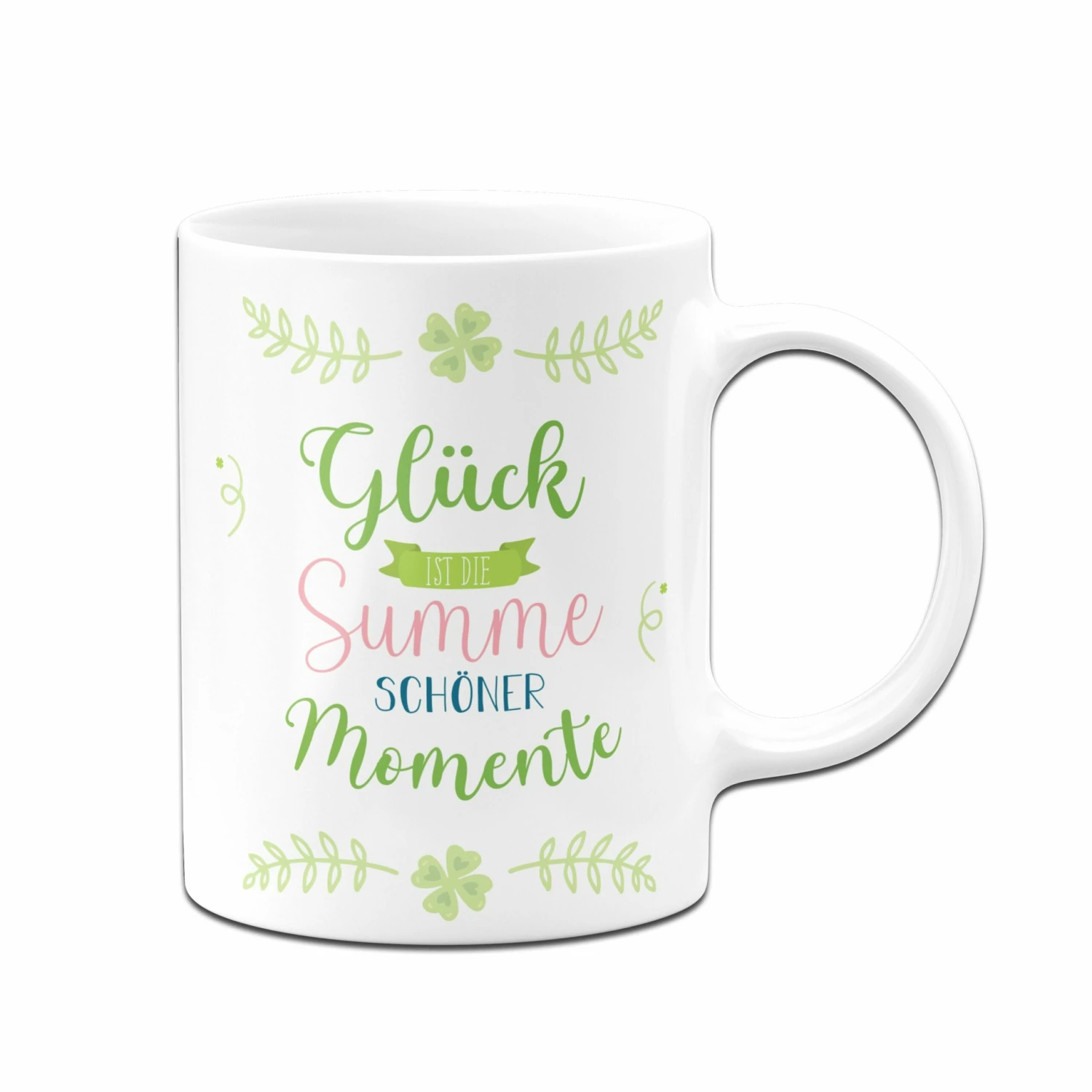 Tasse - Glück Ist Die Summe Schöner Momente 2 Tasse - Glück Ist Die Summe Schöner Momente – Bild 2