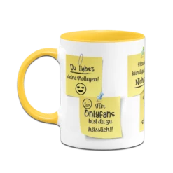 Tasse - Motivationstasse Mit Klebezetteln (Arbeit) 12 Tasse - Motivationstasse Mit Klebezetteln (Arbeit) -Becher Geschäft bild tasse Motivationstasse mit Klebezetteln Arbeit rundumdruck 6