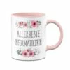 Tasse - Allerbeste Informatikerin - Blumig