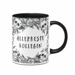 Tasse - Allerbeste Kollegin - Skull Statement