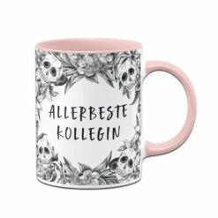 Tasse - Allerbeste Kollegin - Skull Statement -Becher Geschäft bild tasse allerbeste kollegin skull statement 777794