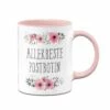 Tasse - Allerbeste Postbotin - Blumig