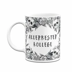Tasse - Allerbester Kollege - Skull Statement -Becher Geschäft bild tasse allerbester kollege skull statement 667801