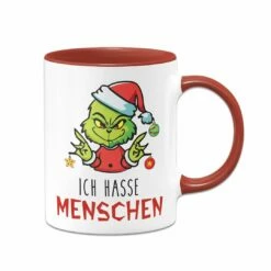 Tasse - Baby Grinch - Ich Hasse Menschen -Becher Geschäft bild tasse baby grinch ich hasse menschen 259663