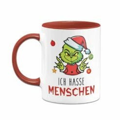 Tasse - Baby Grinch - Ich Hasse Menschen -Becher Geschäft bild tasse baby grinch ich hasse menschen 269246