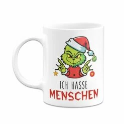 Tasse - Baby Grinch - Ich Hasse Menschen -Becher Geschäft bild tasse baby grinch ich hasse menschen 443459