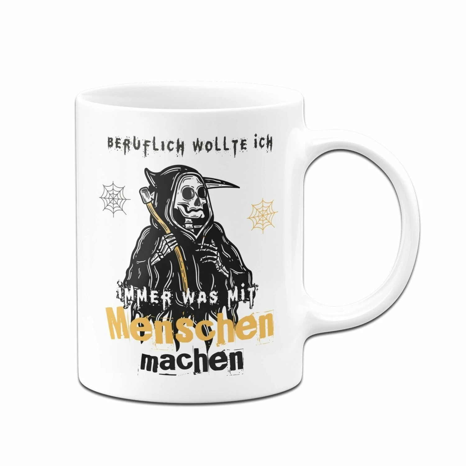 Tasse - Beruflich Wollte Ich Immer Was Mit Menschen Machen 3 Tasse - Beruflich Wollte Ich Immer Was Mit Menschen Machen – Bild 3