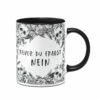 Tasse - Bevor Du Fragst Nein - Skull Statement