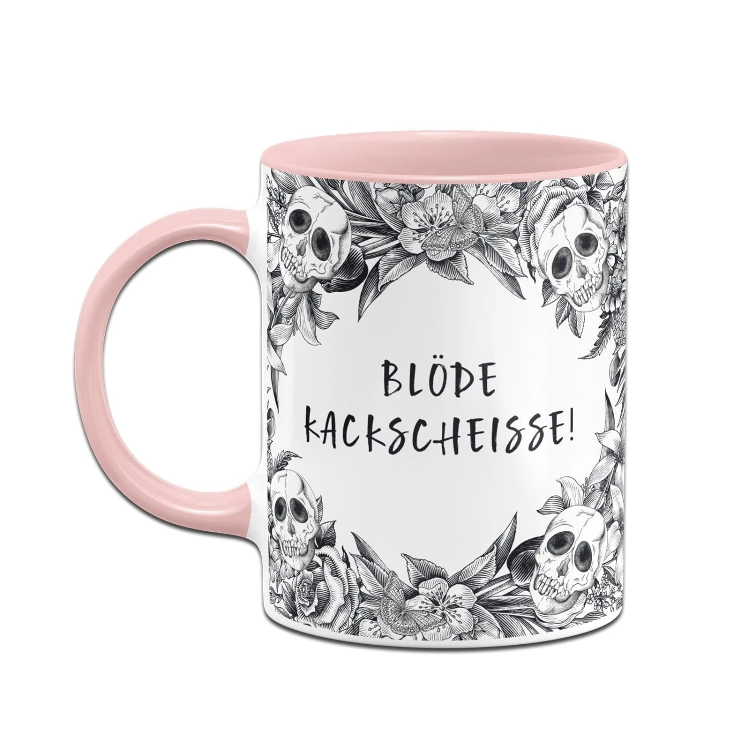 Tasse - Blöde Kackscheisse! - Skull Statement 6 Tasse - Blöde Kackscheisse! - Skull Statement – Bild 6