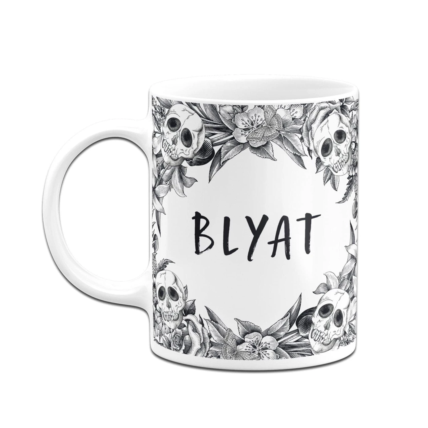 Tasse - Blyat - Skull Statement 4 Tasse - Blyat - Skull Statement – Bild 4