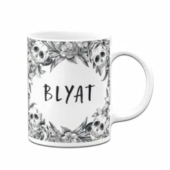 Tasse - Blyat - Skull Statement 9 Tasse - Blyat - Skull Statement -Becher Geschäft bild tasse blyat skull statement 592345