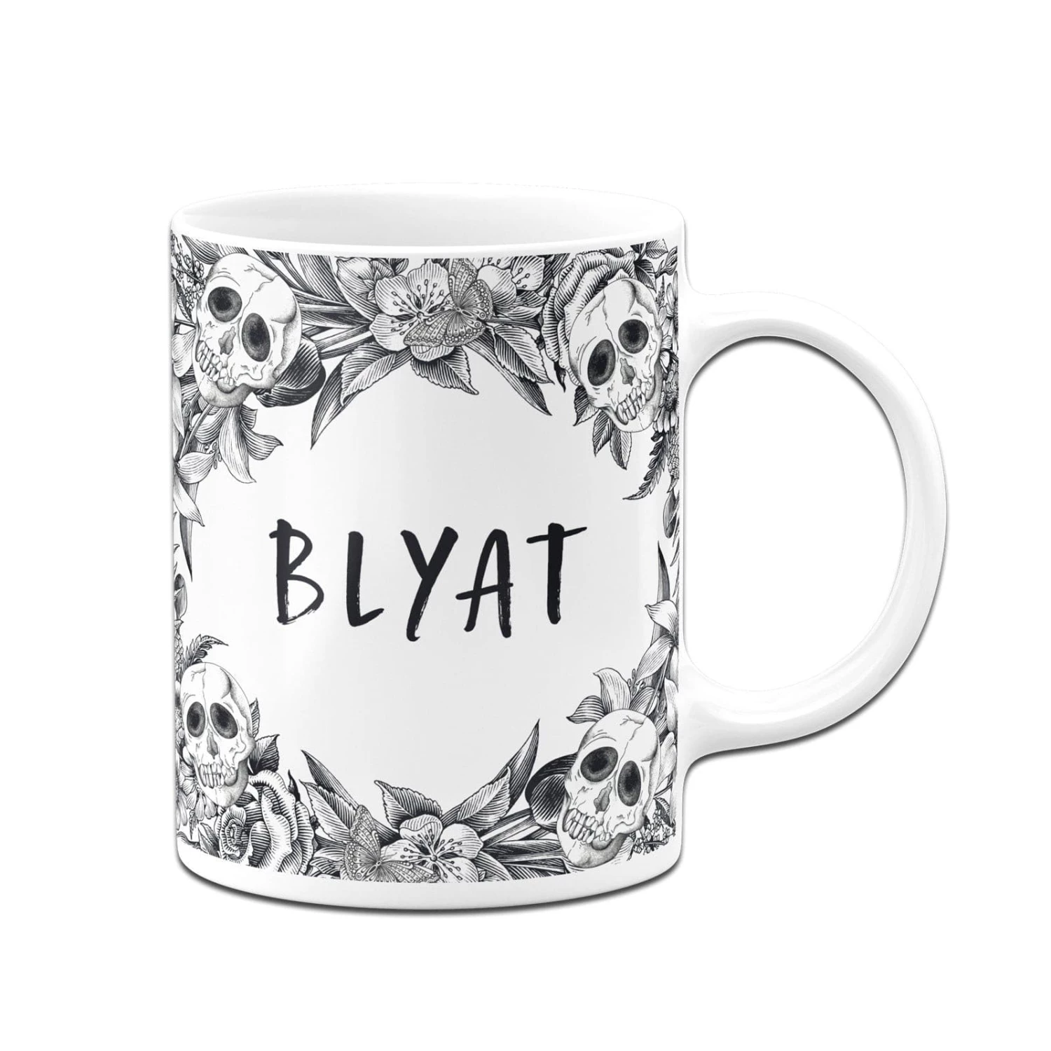 Tasse - Blyat - Skull Statement 3 Tasse - Blyat - Skull Statement – Bild 3
