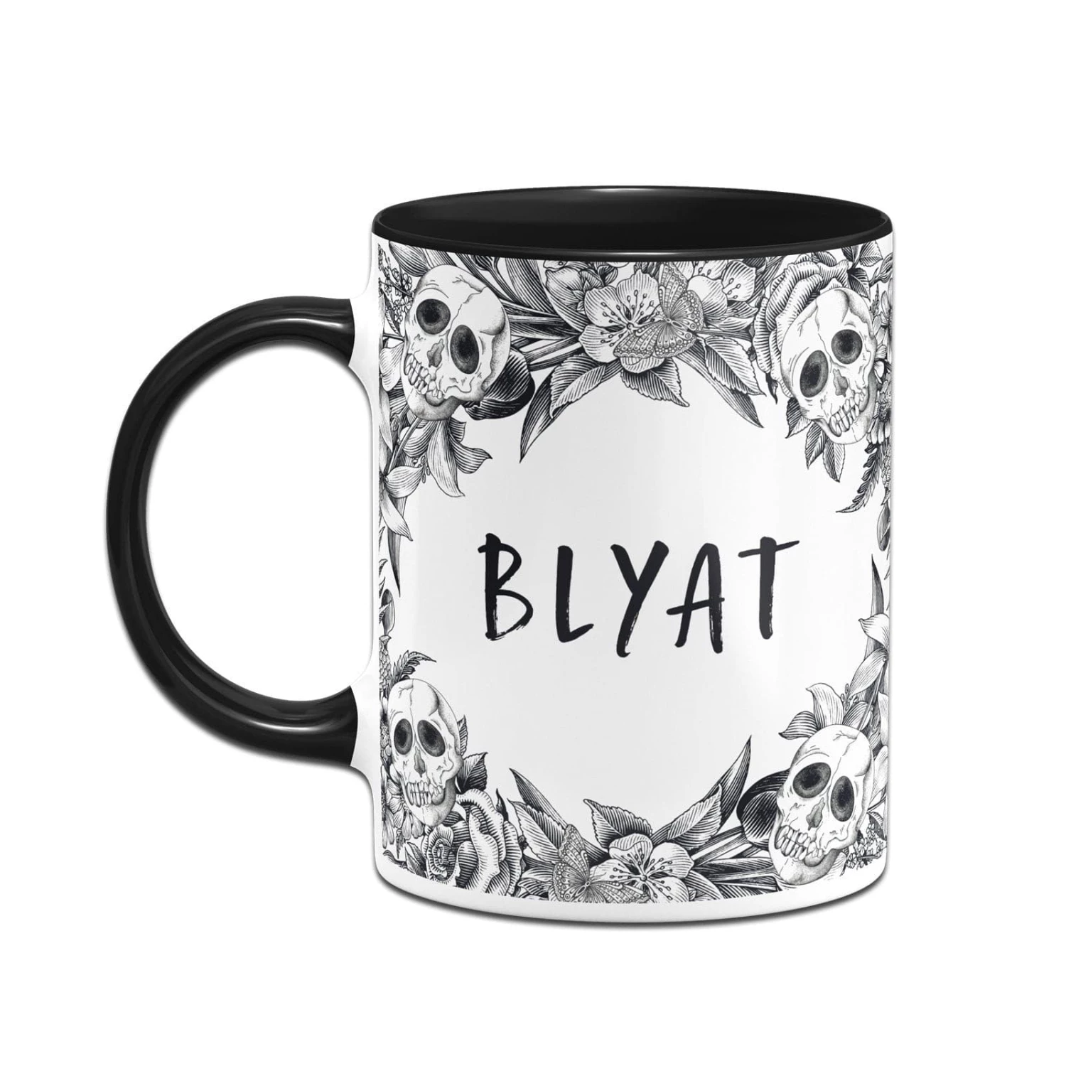 Tasse - Blyat - Skull Statement 2 Tasse - Blyat - Skull Statement – Bild 2