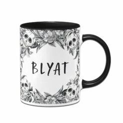 Tasse - Blyat - Skull Statement