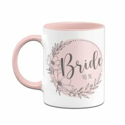 Tasse - Bride To Be - Blumenkranz 6 Tasse - Bride To Be - Blumenkranz -Becher Geschäft bild tasse bride to be blumenkranz 516868