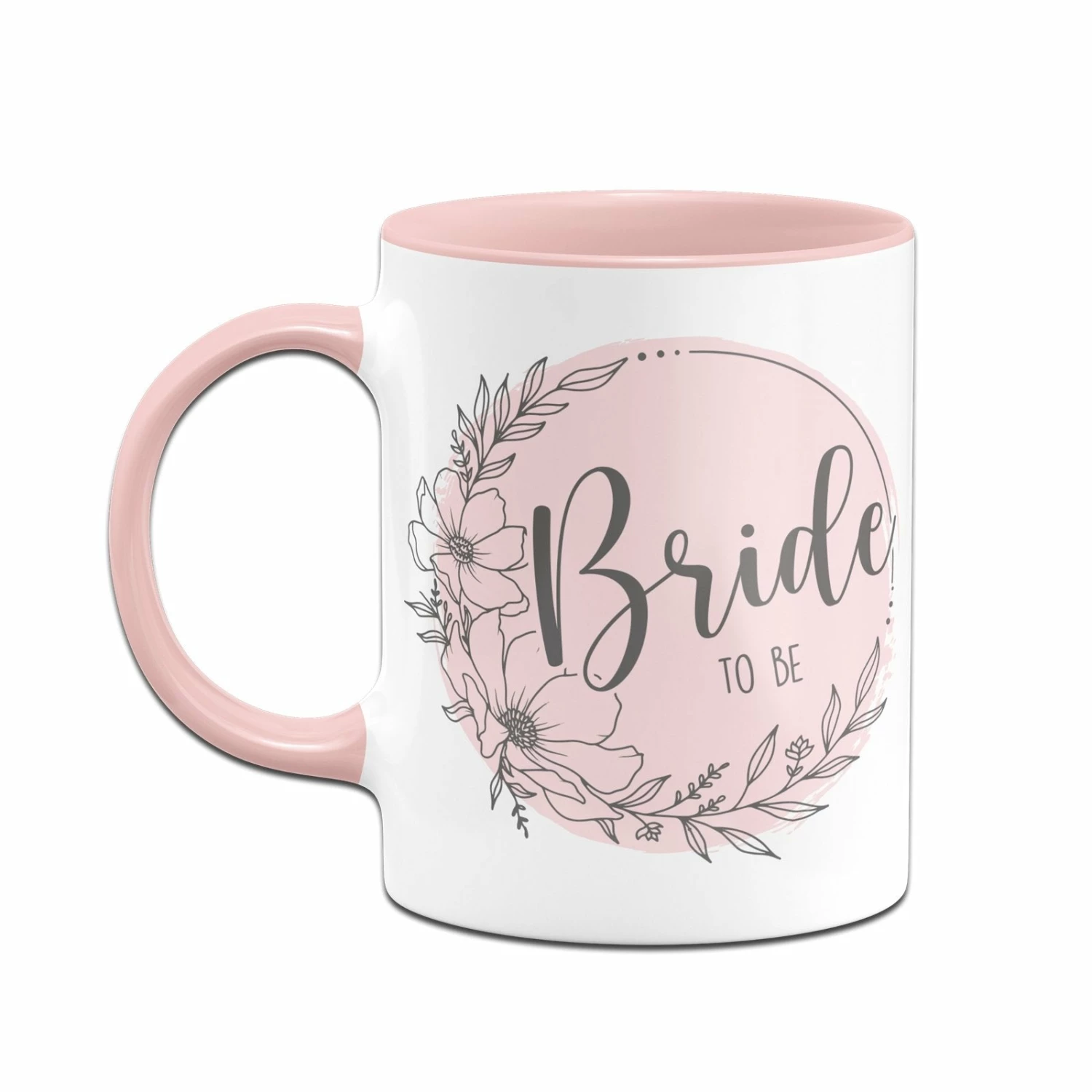 Tasse - Bride To Be - Blumenkranz 2 Tasse - Bride To Be - Blumenkranz – Bild 2