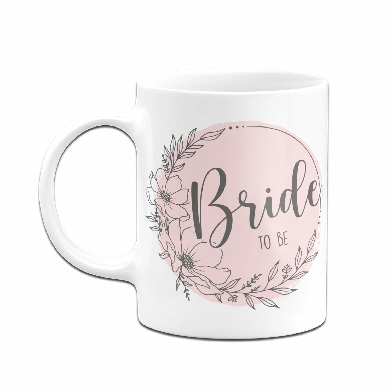 Tasse - Bride To Be - Blumenkranz 4 Tasse - Bride To Be - Blumenkranz – Bild 4
