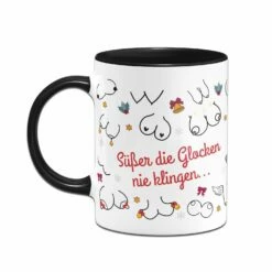 Weihnachtstasse - Busen Süßer Die Glocken Nie Klingen (Rundumdruck) -Becher Geschäft bild tasse busen glocken klingen.6 724614