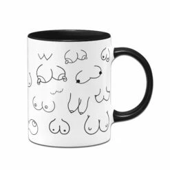 Busen Tasse -Becher Geschäft bild tasse busen01 132828