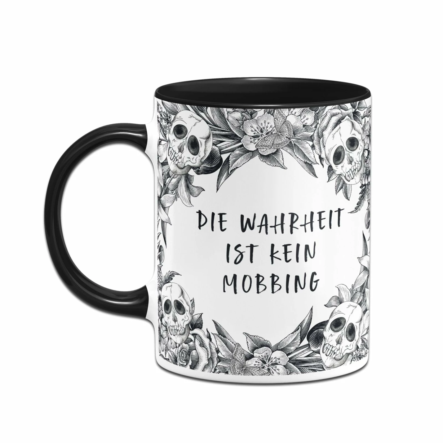 Tasse - Die Wahrheit Ist Kein Mobbing - Skull Statement 2 Tasse - Die Wahrheit Ist Kein Mobbing - Skull Statement – Bild 2