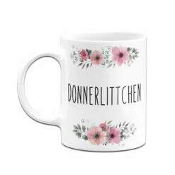 Tasse - Donnerlittchen - Blumig -Becher Geschäft bild tasse donnerlittchen blumig 540785