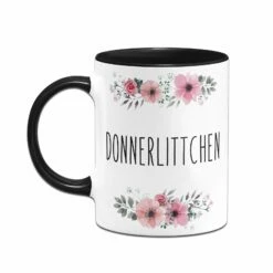 Tasse - Donnerlittchen - Blumig -Becher Geschäft bild tasse donnerlittchen blumig 820399